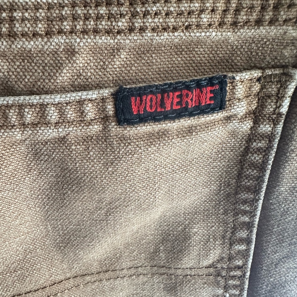 Wolverine Men's Brown Chinos with Utility Pockets - Picture 5 of 8